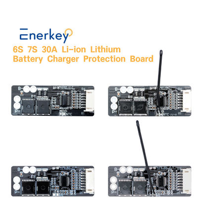 কেনা Enerkey 6S 7S 30A ইলেকট্রিক সাইকেল জন্য এনটিসি সঙ্গে লিথিয়াম আয়ন ব্যাটারি প্যাক BMS অনলাইনে উৎপাদন