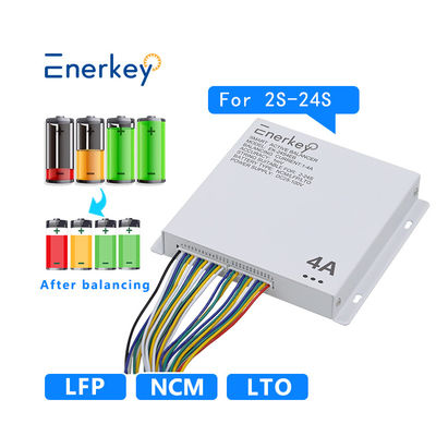 কেনা Enerkey স্মার্ট লাইফপো4 ব্যালেন্সার 4A 2S-24S 3.2v 3.7v NCM/LFP/LTO ব্যাটারি সেলের জন্য অনলাইনে উৎপাদন