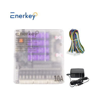 কেনা Enerkey 10a ব্যাটারি সেল ব্যালেন্সার 24s স্মার্ট লিথিয়াম ইকুয়ালাইজার ফর পাওয়ার স্টোরেজ সিস্টেম অনলাইনে উৎপাদন