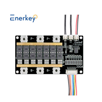 কেনা Enerkey 5S BMS 200A লি-আয়ন Lipo LifePo4 মোটরসাইকেল ইউপিএসের জন্য ভারসাম্য সহ লিথিয়াম ব্যাটারি সুরক্ষা বোর্ড অনলাইনে উৎপাদন