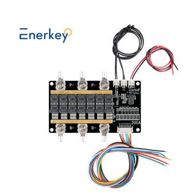 কেনা Enerkey হার্ডওয়্যার BMS 200A 5S 6S 7S 12V 24V ব্যাটারি সুরক্ষা বোর্ড প্যাসিভ ভারসাম্য এবং এনটিসি সহ অনলাইনে উৎপাদন