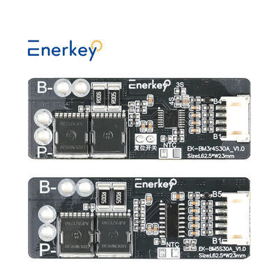 Enerkey 3S 4S 5S 30A PCM BMS লিথিয়াম-আয়ন লিথিয়াম ব্যাটারি 18650 চার্জার BMS ড্রিল মোটরের জন্য