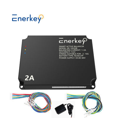 Enerkey BMS স্মার্ট ব্যালেন্সার 2A অ্যাক্টিভ ব্যালেন্স 4S 8S 16S 200A 2V-100V পাওয়ার ব্যাংকের জন্য Lifepo4/Li-ion ব্যাটারি