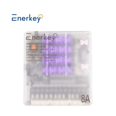 Enerkey 8A ইন্টেলিজেন্ট স্মার্ট বিএমএস অ্যাক্টিভ ব্যালেন্সার 2S-24S লিথিয়াম-আয়ন/লাইফপো4/এলটো ব্যাটারির জন্য