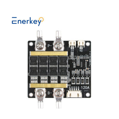 Enerkey 12V LiFePO4 BMS 3s 4s 120A 14.8V 18650 ব্যাটারি BMS প্যাক সুরক্ষা বোর্ড ভারসাম্য সমন্বিত সার্কিট