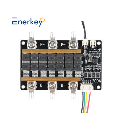 Enerkey 4S LifePo4 BMS 200A 3.2V সুরক্ষা বোর্ড অটোস্টার্ট ইনভার্টার জন্য 12.8V ব্যাটারি প্যাক