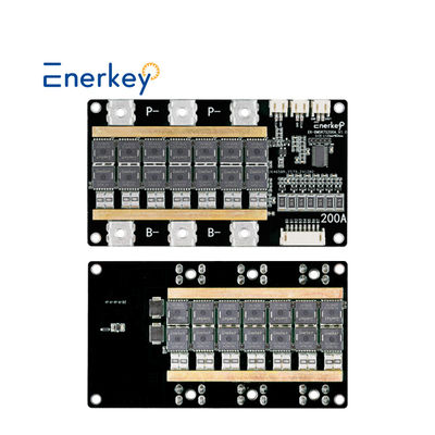 Enerkey 6S BMS 200A 3.7V SIB উচ্চ-ক্ষমতা ইনভার্টার এবং সৌর শক্তি সঞ্চয় করার জন্য ব্যাটারি সুরক্ষা বোর্ড