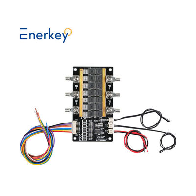 Enerkey স্বাভাবিক BMS 8S 24V 200A লাইফপো4 লিথিয়াম ব্যাটারি সুরক্ষা বোর্ড গাড়ির স্টার্ট জন্য প্যাসিভ ভারসাম্য সঙ্গে