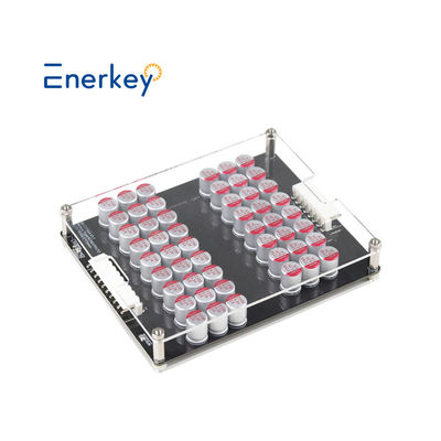 Enerkey ইলেকট্রিক যানবাহন অ্যাক্টিভ ব্যালেন্সার 5A 13S 14S 15S 16S 17S লিথিয়াম-আয়ন/Lto/Lifepo4 ব্যাটারি ইকুইলাইজার এক্রাইলিক কেস সহ