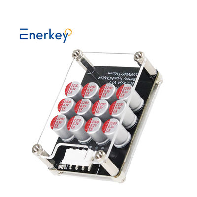 Enerkey 3S-4S 5A ব্যাটারি অ্যাক্টিভ ইকুয়ালাইজার ই-বাইকের জন্য অ্যাক্রিলিক প্লেট লিথিয়াম-ইয়ন / এলটিও / লাইফপো 4 ব্যাটারি ব্যালেন্সার সহ